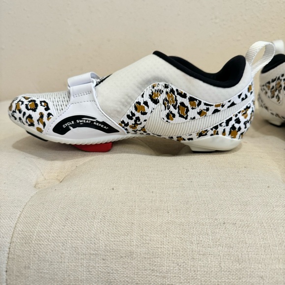Nike Superrep Bike Cycle Shoes leopard 8 - Picture 4 of 10